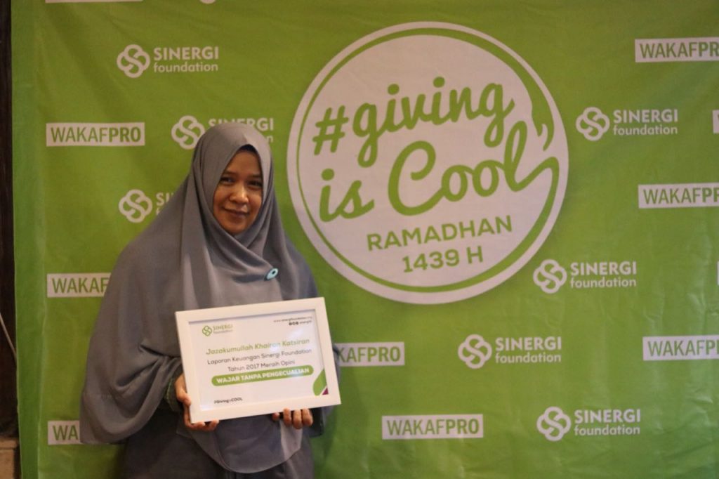 Wajar Tanpa Pengecualian, wtp, sinergi foundation, akuntabilitas
