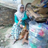 sampah, bank sampah, lumbung desa, lumbung desa ciwangi, garut