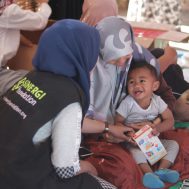gempa bumi, let's help lombok, paket bergizi, bencana alam
