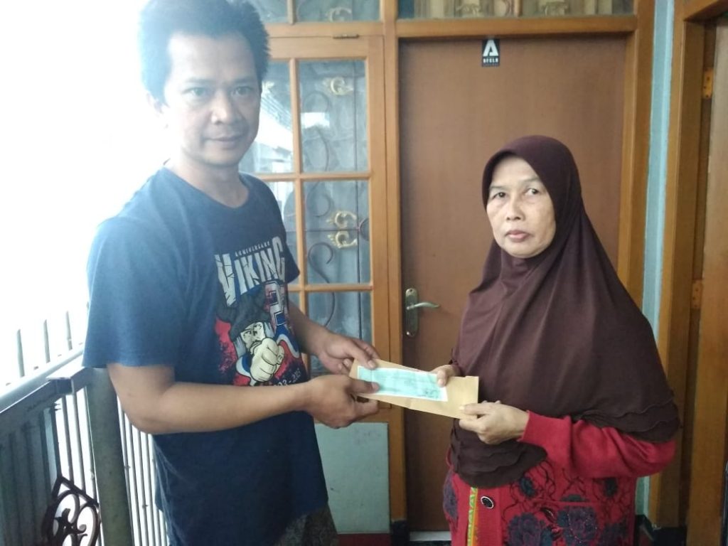 spm, dhuafa, kontrakan