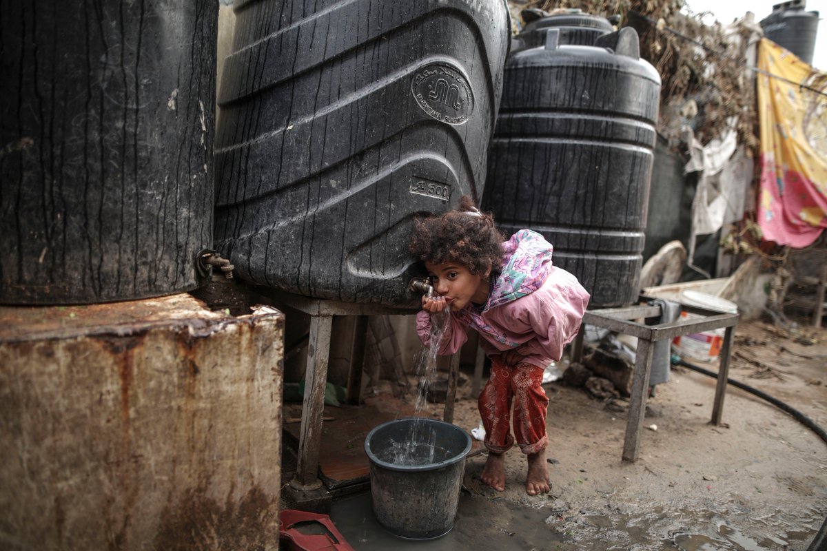 wakaf air, covid-19, gaza, palestina