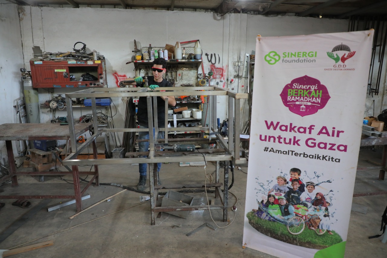 sumur, wakaf, wakaf sumur, gaza, palestina