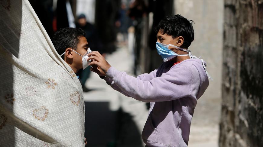 gaza, covid-19, pandemi, air, wakaf air, sumur, wakaf sumur