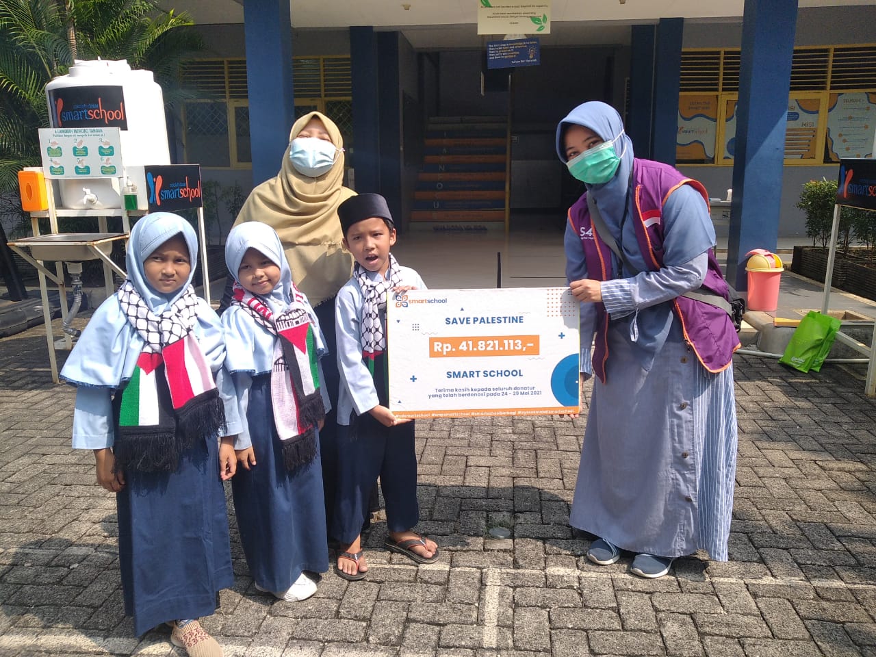 Smart School, palestina, gaza, patungan