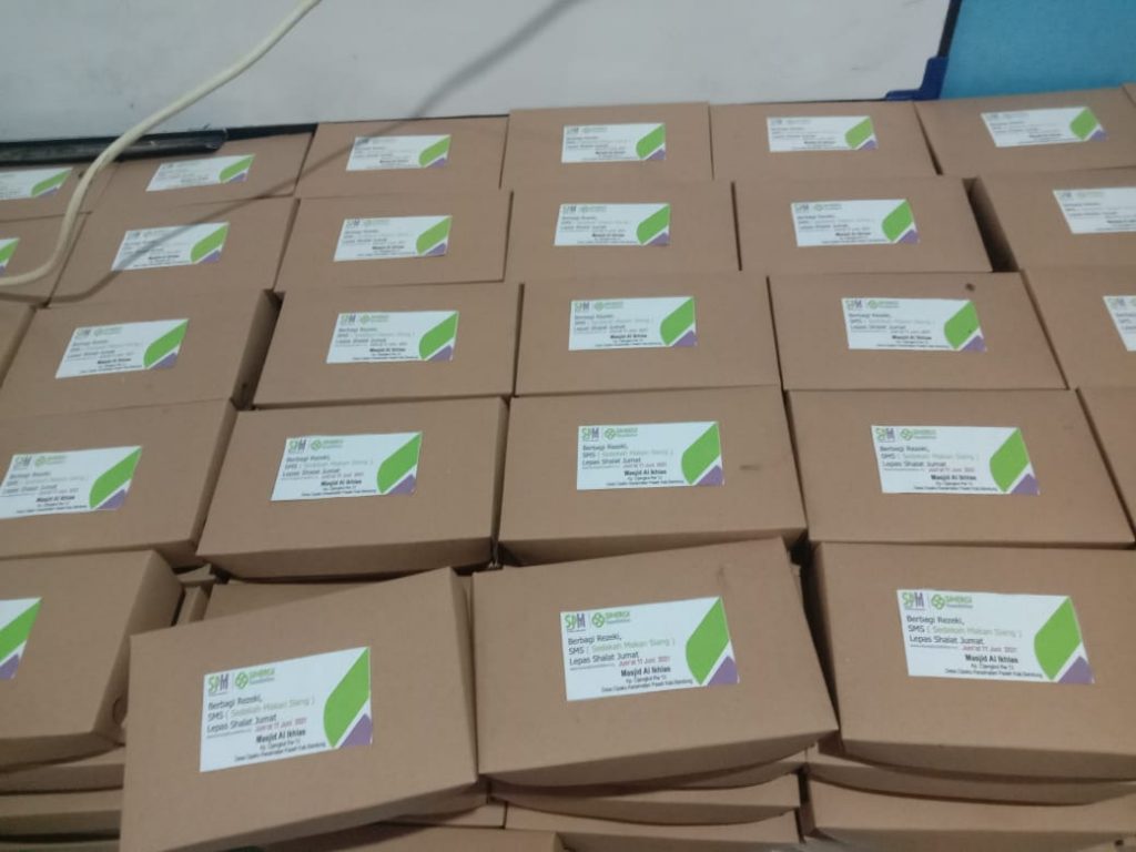 SMS, sedekah makan siang, bts