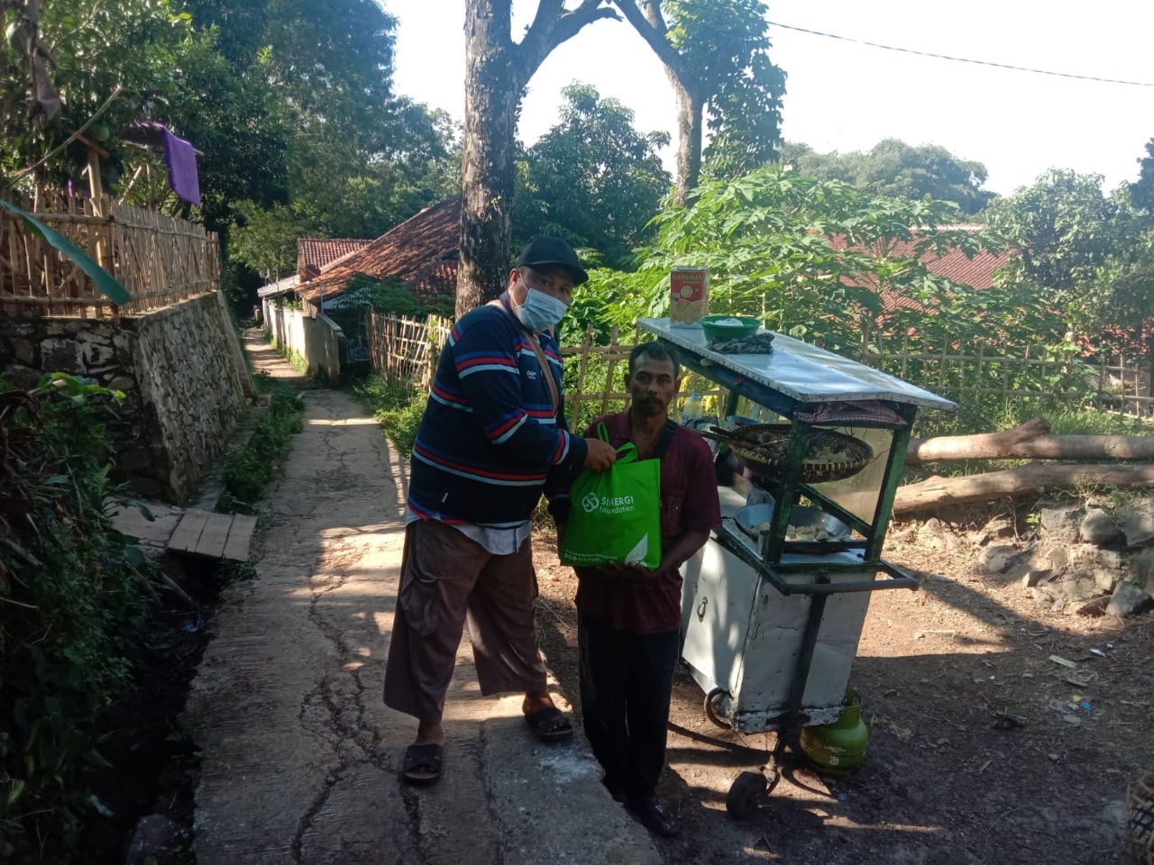 terdampak covid-19, covid-19, sembako, dhuafa