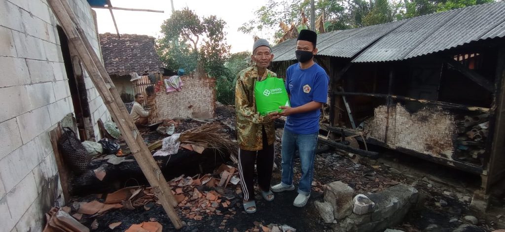 kebakaran, dhuafa, bantuan, sinergi pelayanan masyarakat