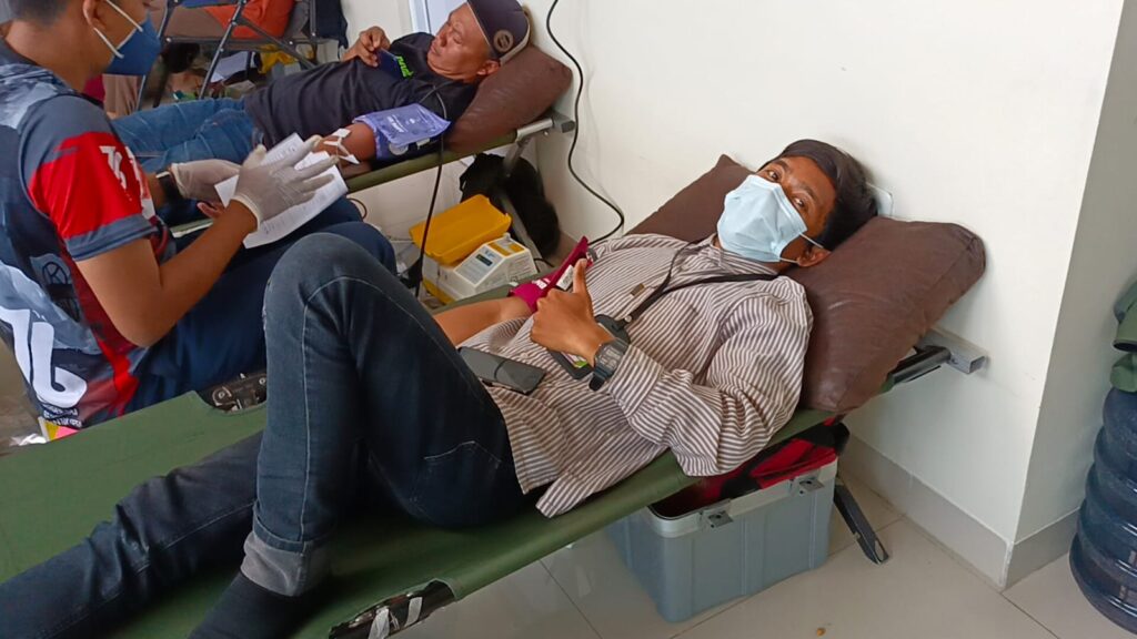 donor darah, pemeriksaan kesehatan,, sembako, dhuafa