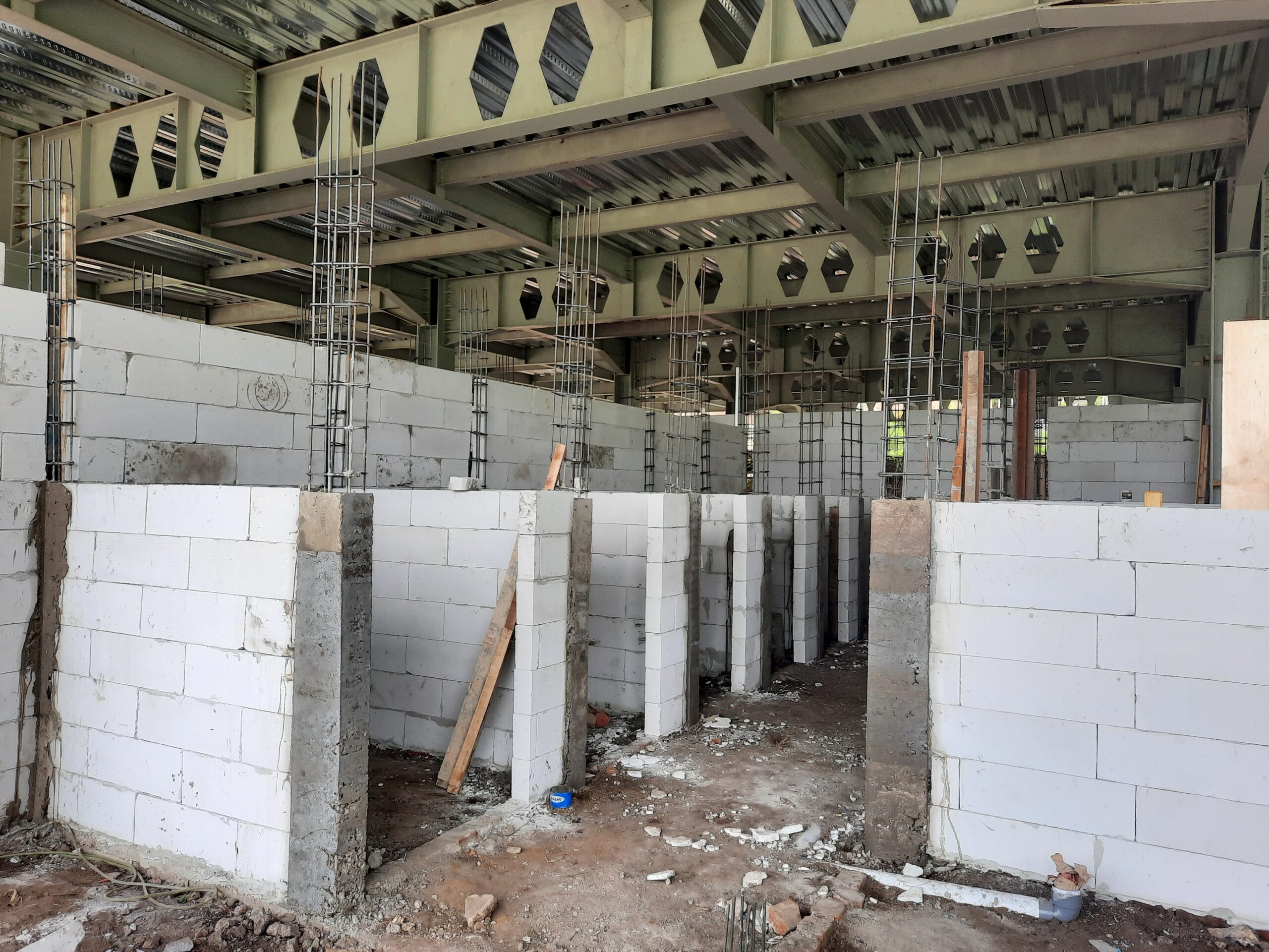 pembangunan sarana wudhu masjid daarul aulia