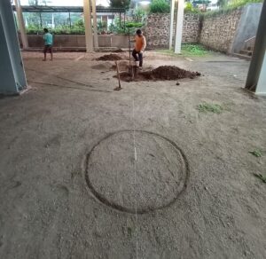 Bangun Sumur Resapan di Masjid Daarul Aulia