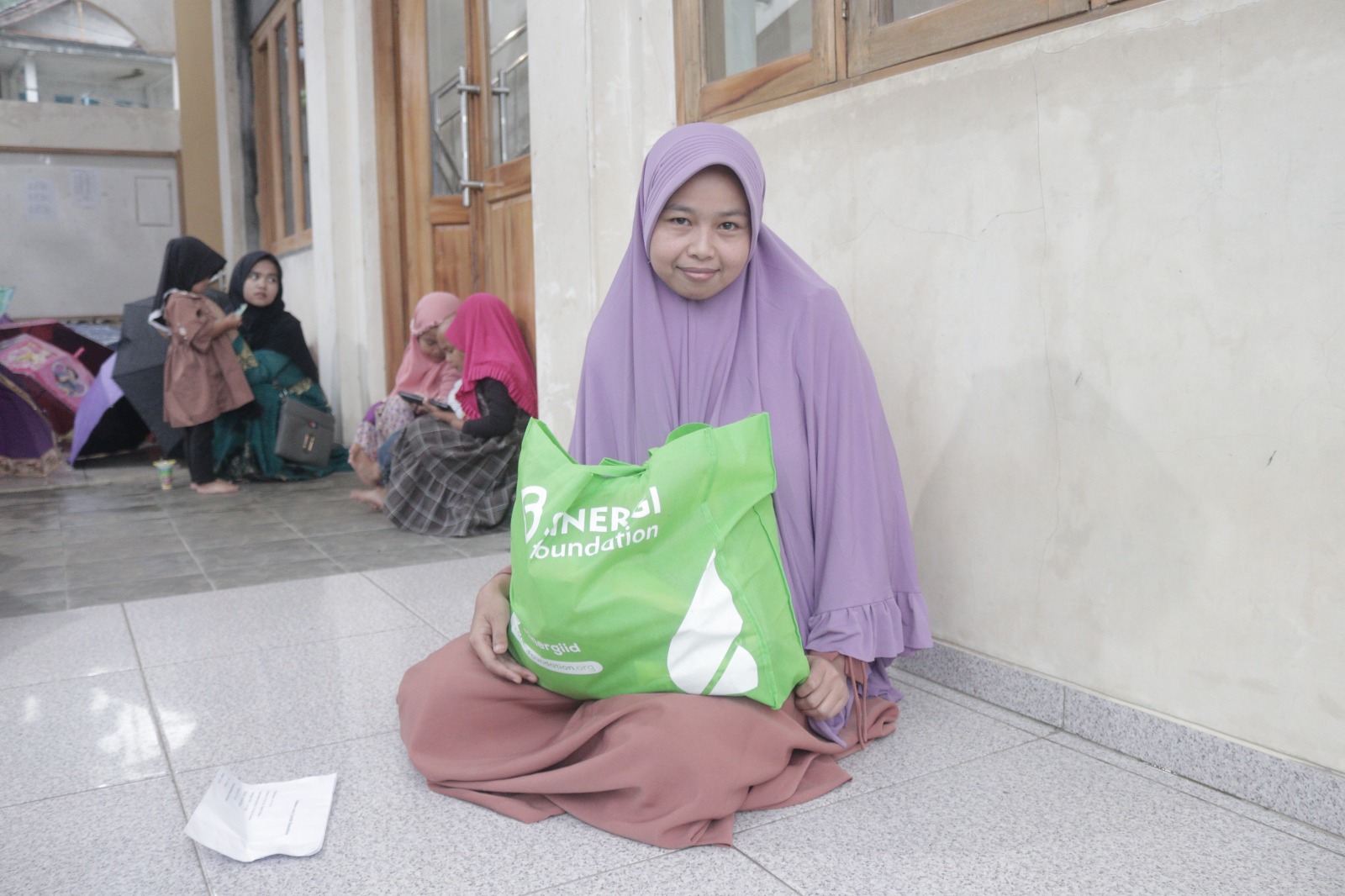 Sembako yang dibagikan Sinergi Foundation